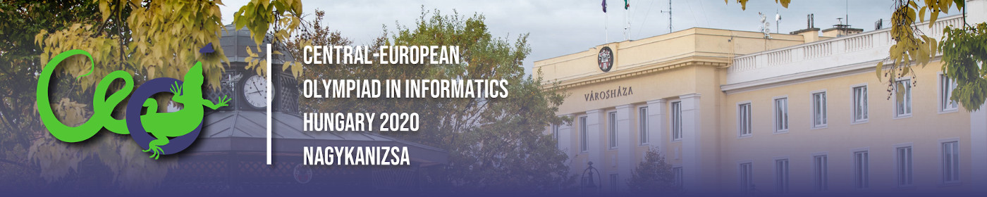 CEOI 2020 | Central-European Olympiad in Informatics